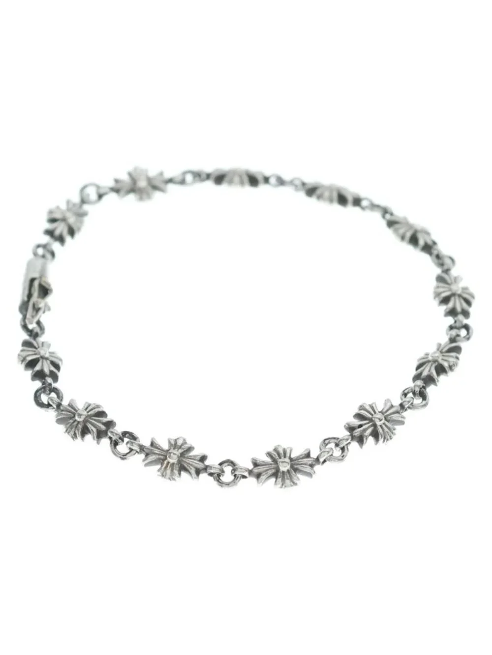 Chrome Hearts Tny CH Pls Tiny CH Plus Bracelet Silver
